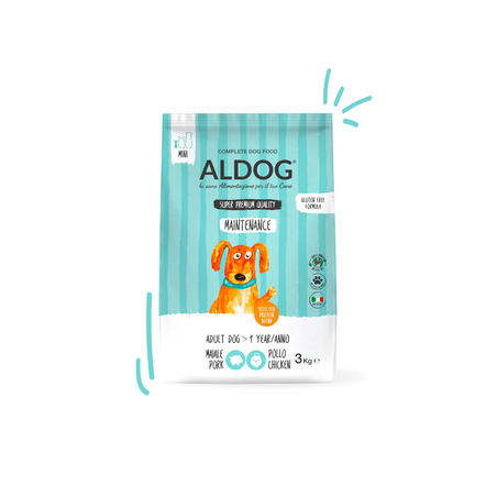 אלדוג עוף גזע קטן 3 ק