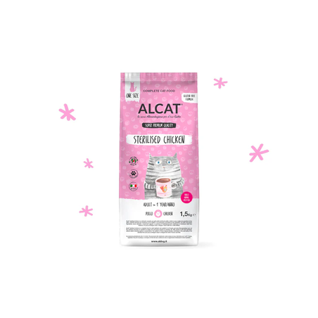 אלקט לחתול בוגר סטרלייז עוף 1.5 ק