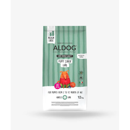 אלדוג מונופרוטאין גורים כבש לגזע בינוני\גדול 12 ק