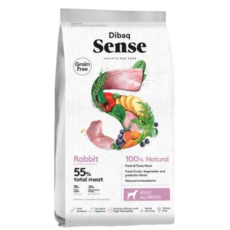 דיבאק סנס נטול דגנים ארנבת סנסטיב 2 קג לכלב