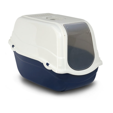 שירותים סגורים רומיאו לחתול דגם ROMEO כחול