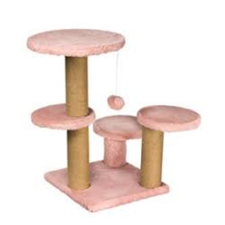 מתקן גירוד ורוד לחתול גובה 71