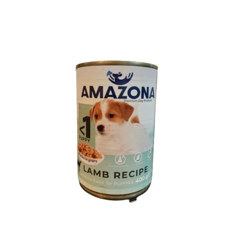שימורי אמאזונה 400 גרם כבש לגור כלב