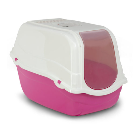 שירותים סגורים רומיאו לחתול דגם ROMEO ורוד