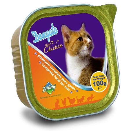 דון גאטו מעדן עוף לחתול 100 גרם