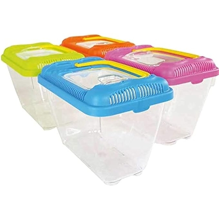 אקווריום פלסטיק 18x11.5x13 S במבחר צבעים