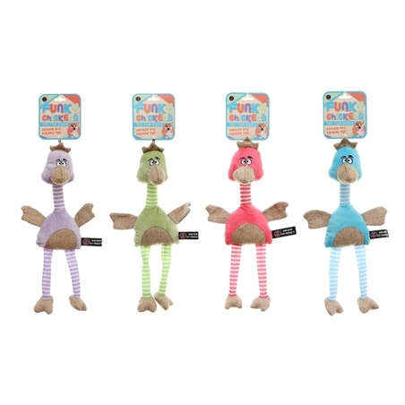 פאנקי צ'יקן מצפצף ומרשרש במבחר צבעים