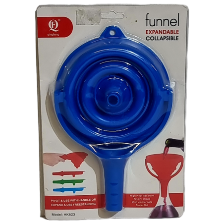 משפך סיליקון מתקפל