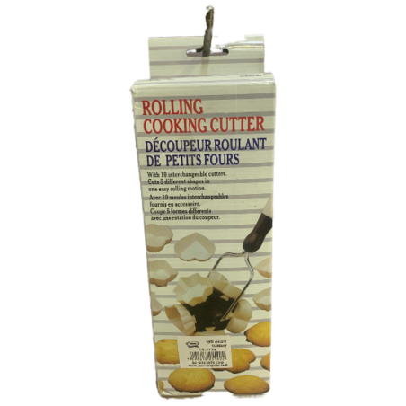 גלגלת פסים משוננת לבצק מתכווננת 16*13