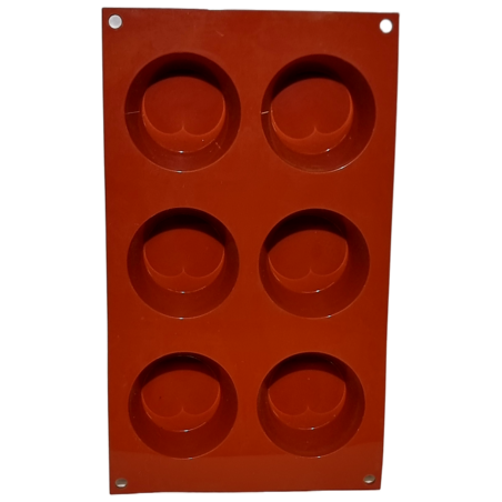 תבנית סיליקון עגול 6