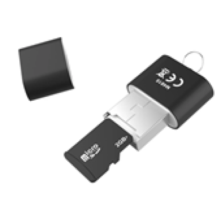 מתאם מכרטיס מיקרו לUSB