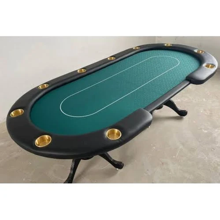 שולחן פוקר מקצועי regiis רגלי עץ עמדת דילר