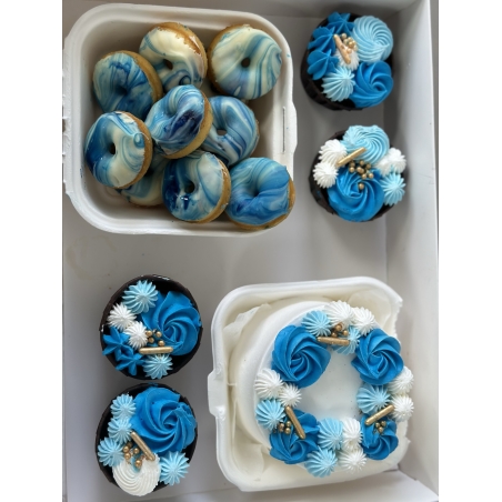 מארז כחול לבן