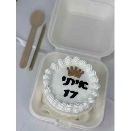 עוגת בנטו כתר