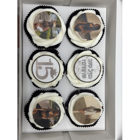 6 קאפקייקס מעוצבים