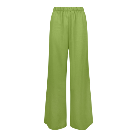 ARIELLE Linen trousers Lime