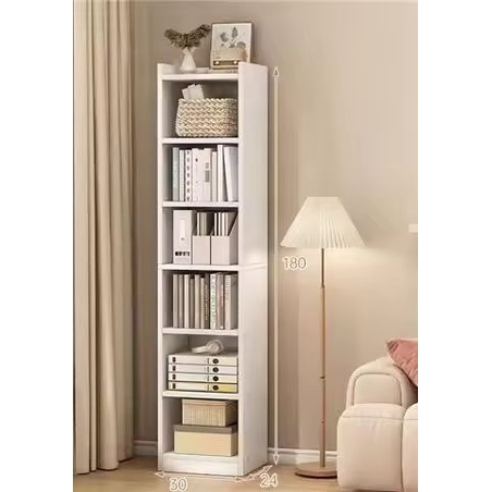 ספרייה 5 מדפים ברוחב 30 דגם יונית