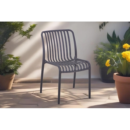 סט 4 כסאות לפינת אוכל פלסטיק דחוס נערם דגם בונוס במגוון בצעים לבחירה