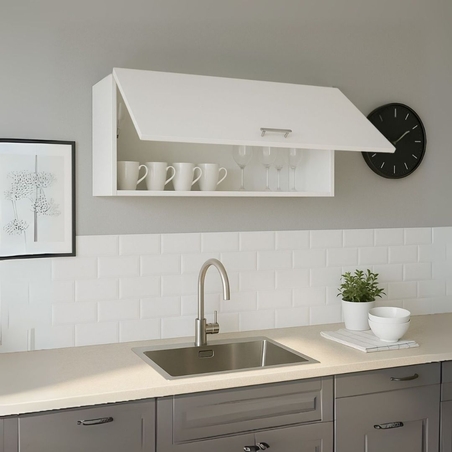 ארון שרות עליון למטבח קלאפה ברוחב 90 דגם רומי