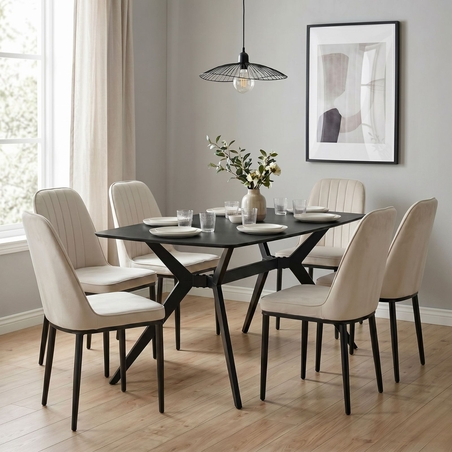 פינת אוכל קרמיקה 140X80 ס