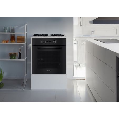 ארון שירות לתנור בילט אין וכיריים דגם בזלת לבן