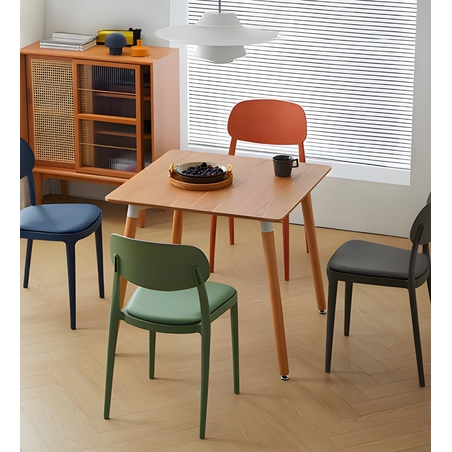 שולחן פינת אוכל פרקטי מרובע מעץ איכותי דגם לייט