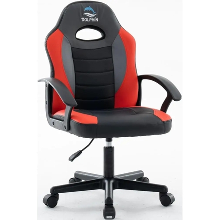כיסא גיימינג לנוער דגם דולפין Dolphin אדום