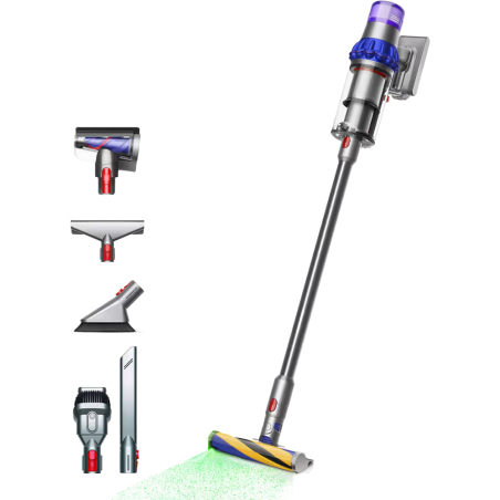 שואב אבק אלחוטי Dyson V15 Detect Fluffy SV47 - שנתיים אחריות ע