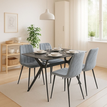 פינת אוכל מקרמיקה 140X80 ס