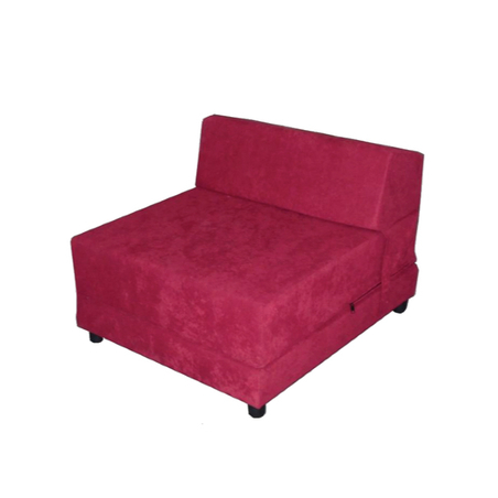 כורסא נפתחת למיטה דגם אמנון אדום | תוצרת ישראל