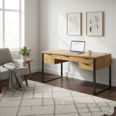 שולחן עבודה בעיצוב מודרני דגם משי