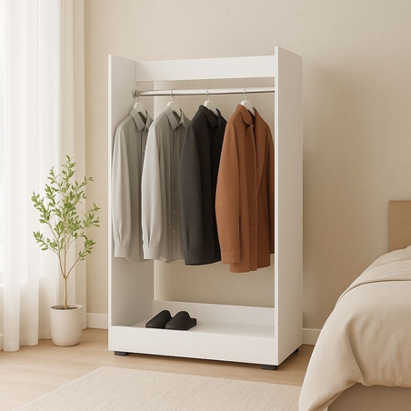 מתלה בגדים / יחידה לחדר ארונות 140X80 דגם תומר TOMER