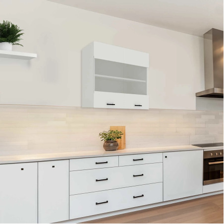 ארון שירות עליון למטבח ברוחב 80 ס