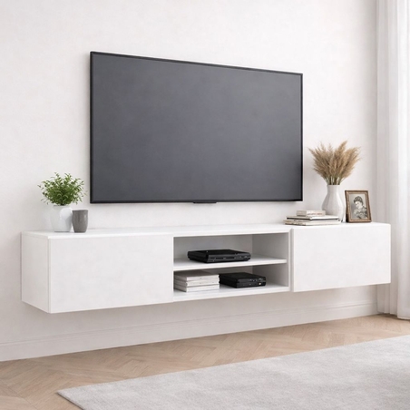 מזנון צף תלוי ברוחב 180 דגם איתי ITAY לבן