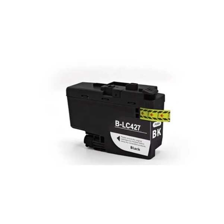 ראש דיו שחור תואם Brother LC427BK