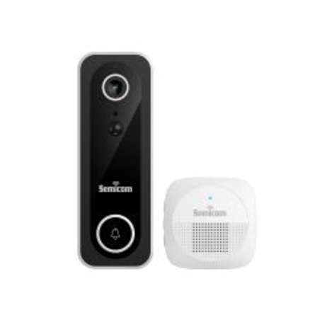 פעמון דלת חכם עם מצלמת אבטחה Wi-Fi