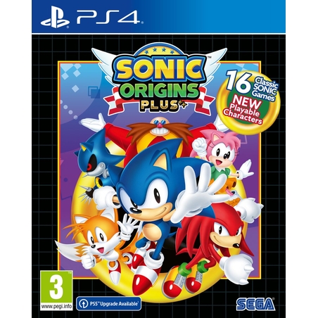 PS4 SONIC ORIGINS PLUS LIMITED D1 EDITION