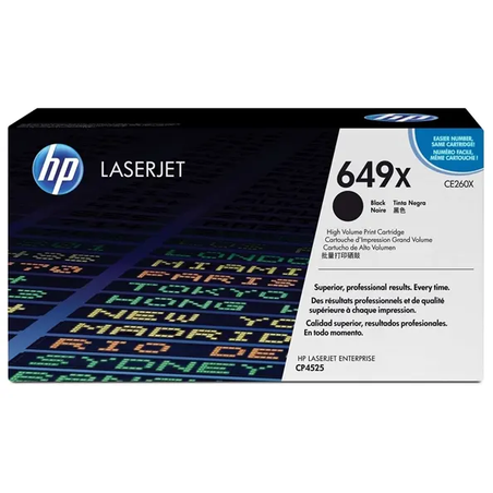 טונר שחור מקורי HP 646X CE264X