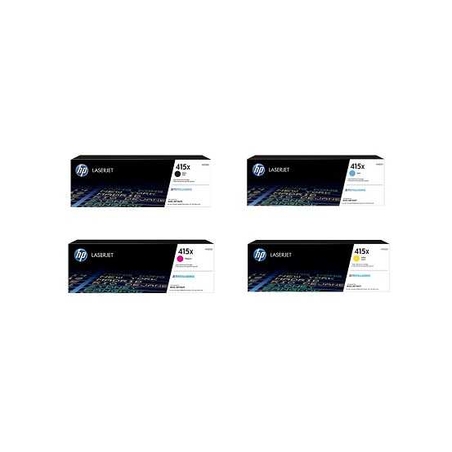 סט טונרים מקורי HP 415X W2030X/W2031X/W2032X/W2033X