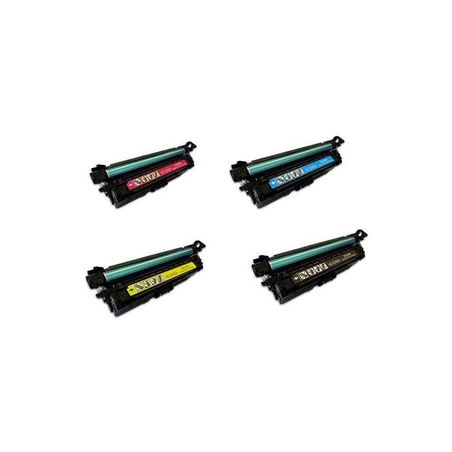 סט טונרים תואמים HP 507X CE400X/CE401A/CE402A/CE403A