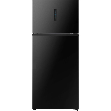 מקרר מקפיא עליון 558 ליטר Hisense RD75BK עם התקן שבת מובנה - גימור נירוסטה מושחרת