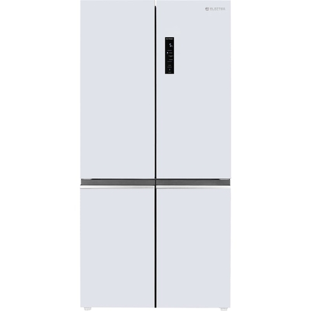 מקרר 4 דלתות מקפיא תחתון 600 ליטר נטו Electra EL685GW מאושר לשימוש בשבת ובמועד ע