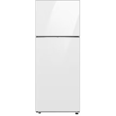 מקרר מקפיא עליון 465 ליטר נטו Samsung BeSpoke RT48CB6626WH מהדרין - גימור זכוכית לבנה
