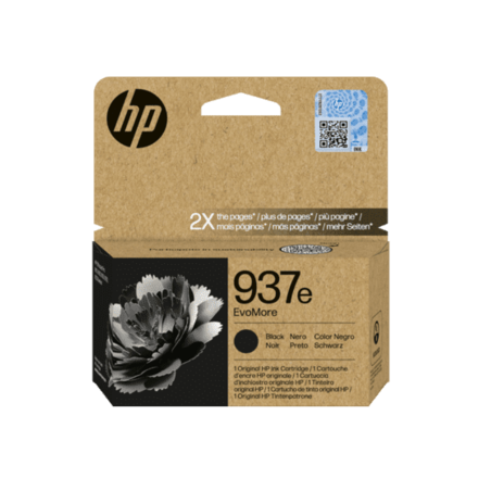 ראש דיו שחור מקורי Hp 937e bk