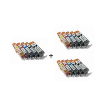 קנה 2 סטים תואמים canon pgi525+cli526 וקבל סט נוסף חינם.