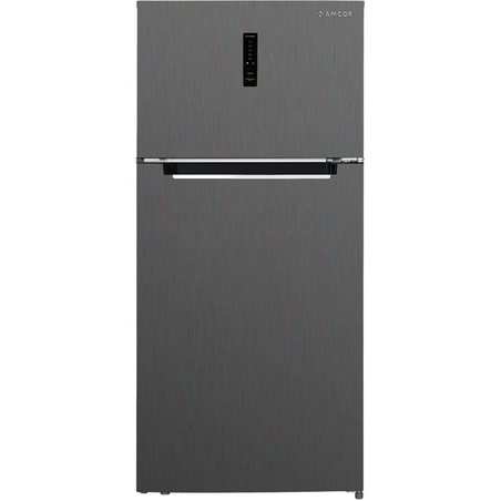 מקרר מקפיא עליון 480 ליטר נטו אמקור Amcor TMR480NHSS - גימור נירוסטה
