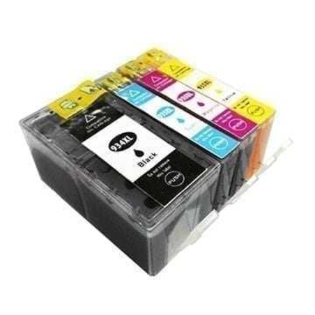 סט 4 ראשי דיו תואמים HP 934XL/935XL