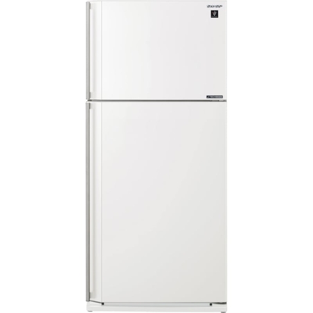 מקרר מקפיא עליון 550 ליטר נטו Sharp SJ-3770-WH עם התקן שבת מובנה - גימור לבן