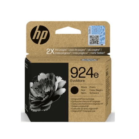 ראש דיו שחור מקורי HP 924E 4K0V0NE