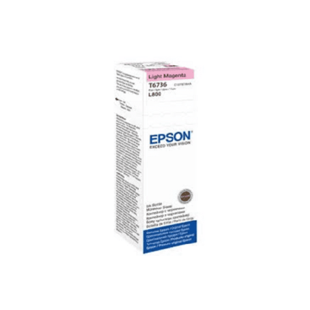 מכל דיו מקורי EPSON T6736 LIGHT MAGENTA